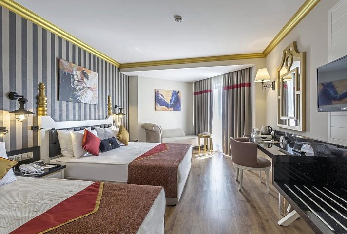 Mary Hotels Side - Wohnbeispiel Doppelzimmer (Zimmercodierungen DB1 & DC1)