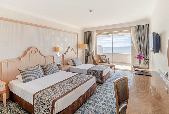 Starlight Resort Hotel - Wohnbeispiel Doppelzimmer Meerblick (Zimmercodierungen DBM & DCM)