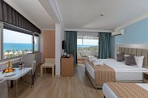 Seher Kumköy Star Resort - Wohnbeispiel Doppelzimmer Superior Meerblick (Zimmercodierungen DSM & DC2)