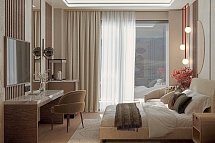 Seaden De Mar Resort & Spa - Modellbild Wohnbsp. Doppelzimmer Meerblick u. Poolblick (Zimmercodierungen DB1 & DC1)