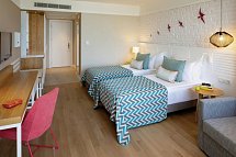 Akra Kemer - Wohnbeispiel Doppelzimmer Superior seitl. Meerblick (Zimmercodierungen DSN, DCN, DSL & DCL)