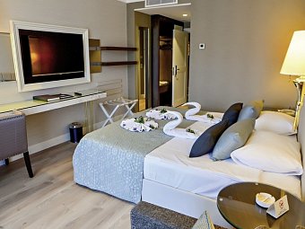 Fame Residence Kemer & Spa - Wohnbeispiel Doppelzimmer (Zimmercodierungen DB1, DC1, DBN & DCN)