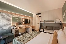 Sailor's Beach Club - Wohnbeispiel Familienzimmer mit Etagenbett (Zimmercodierung FB1)