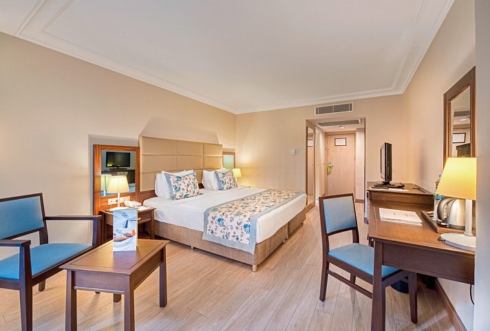 Seven Seas Hotel Life - Wohnbeispiel Bungalow Gartenblick (Zimmercodierungen BBG, BCG & FLG)