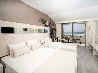 Sentido Lycus Beach - Wohnbeispiel Doppelzimmer Meerblick (Zimmercodierungen DBM & DCM)