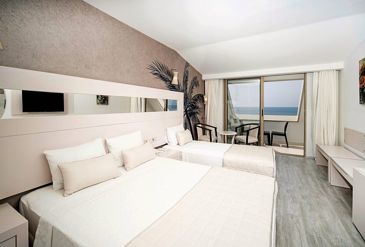 Sentido Lycus Beach - Wohnbeispiel Doppelzimmer Meerblick (Zimmercodierungen DBM & DCM)