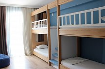 Telatiye Resort - Wohnbeispiel Familienzimmer mit Etagenbett (Zimmercodierung FX1)