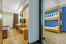 Telatiye Resort - Wohnbeispiel Familienzimmer mit Etagenbett (Zimmercodierung FX1)