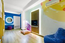 Telatiye Resort - Wohnbeispiel Familienzimmer mit Etagenbett (Zimmercodierung FX1)