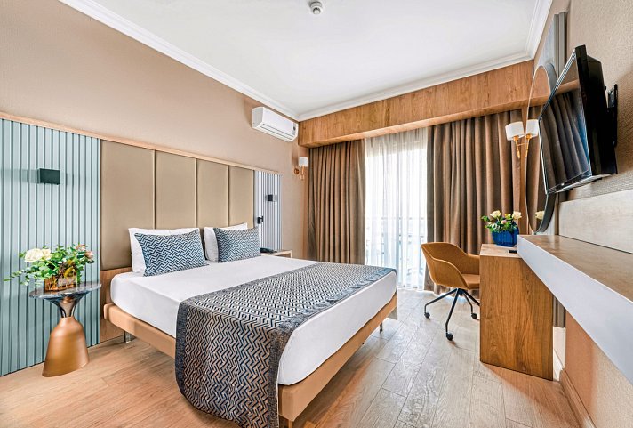 Numa Port Hotel - Wohnbeispiel Doppelzimmer Landblick (Zimmercodierungen DBL & DCL)