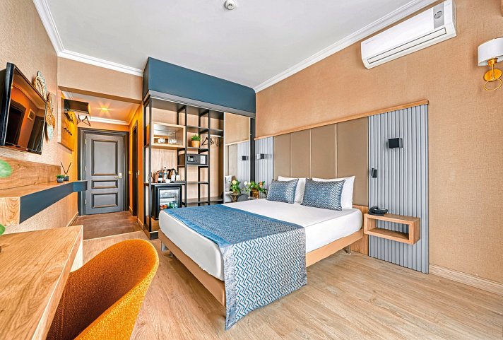 Numa Port Hotel - Wohnbeispiel Doppelzimmer Landblick (Zimmercodierungen DBL & DCL)