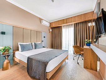Numa Port Hotel - Wohnbeispiel Doppelzimmer Landblick (Zimmercodierungen DBL & DCL)