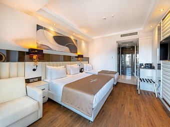 Serenity Queen Hotel - Wohnbeispiel Doppelzimmer Deluxe (Zimmercodierungen DD1, DC2, DDM & DC4)