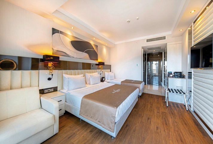 Serenity Queen Hotel - Wohnbeispiel Doppelzimmer Deluxe (Zimmercodierungen DD1, DC2, DDM & DC4)