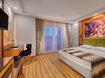 Sealife Buket Resort & Beach - Wohnbeispiel Doppelzimmer Economy Gartenblick (Zimmercodierung DEG)