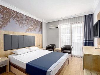 Caretta Beach Hotel - Wohnbeispiel Doppelzimmer (Zimmercodierungen DB1 & DC1)