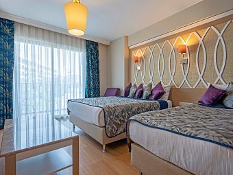 Quattro Family Club DEM Hotel - Wohnbeispiel Doppelzimmer Lage nach Verfügbarkeit (Zimmercodierungen DB1 & DC1)