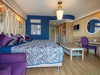 Quattro Family Club DEM Hotel - Wohnbeispiel Doppelzimmer Lage nach Verfügbarkeit (Zimmercodierungen DB1 & DC1)