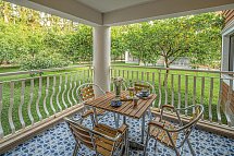 Quattro Family Club DEM Hotel - Beispiel Balkon Garten Familienzimmer Rabbits Konzept (Zimmercodierungen FB1 & FB2)