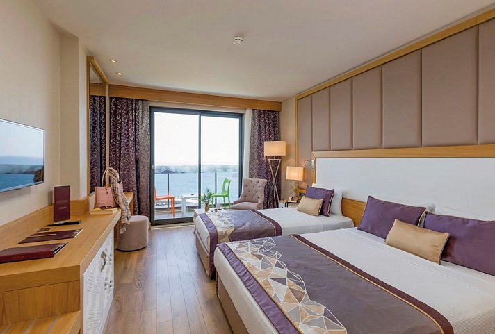 Mary Hotels Alanya - Wohnbeispiel Doppelzimmer Meerblick (Zimmercodierung DBM)