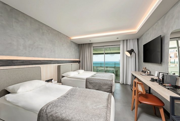 White City Resort - Wohnbeispiel Doppelzimmer Meerblick (Zimmercodierungen DBM & DCM)