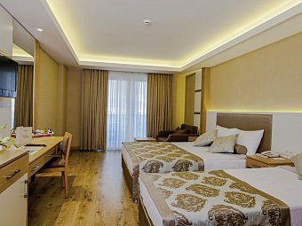 Kahya Resort Aqua & Spa - Wohnbeispiel Doppelzimmer Meerblick