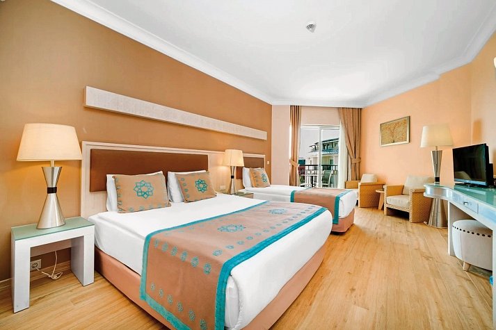 Mukarnas Resort & Spa - Wohnbeispiel Doppelzimmer Landblick (Zimmercodierungen DBL & DCL)