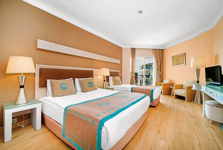 Mukarnas Resort & Spa - Wohnbeispiel Doppelzimmer Landblick (Zimmercodierungen DBL & DCL)