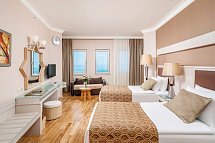 Mukarnas Resort & Spa - Wohnbeispiel Familienzimmer Meerblick (Zimmercodierung FBM)