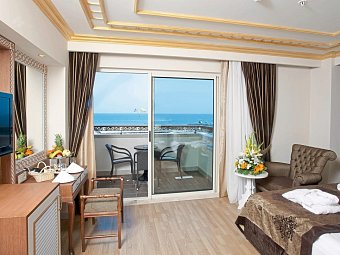 Diamond Excellence Resort & Spa - Wohnbeispiel Doppelzimmer Meerblick (Zimmercodierungen DBM & DCM)