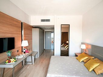 Calimera Serra Palace - Wohnbeispiel Doppelzimmer Landblick (Zimmercodierungen DEL, DBL, DCL, DBM, DPL, DB1 & DQM)