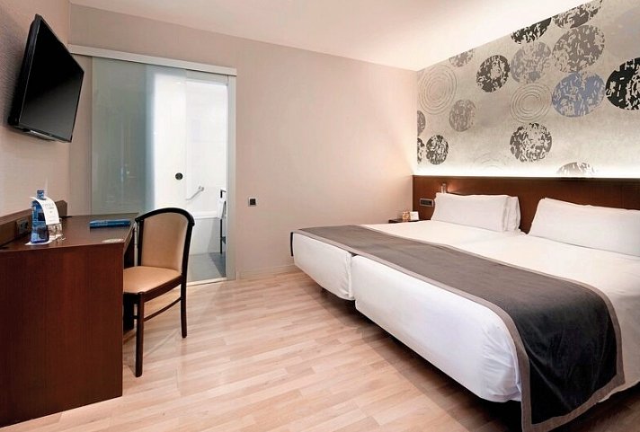 HCC Taber - Wohnbeispiel Doppelzimmer Standard (Zimmercodierung DG1)