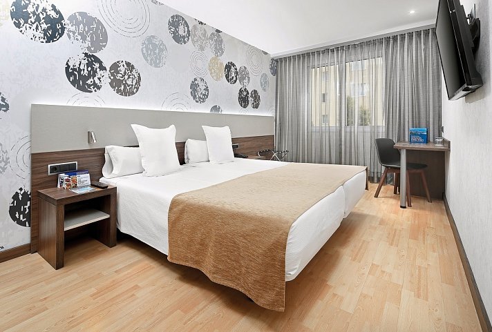 HCC Montblanc - Wohnbeispiel Doppelzimmer Standard (Zimmercodierung DG1)