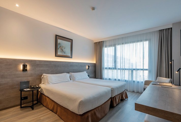 Attica 21 Barcelona Mar - Wohnbeispiel Doppelzimmer Attica (Zimmercodierung DB1)