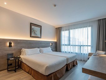 Attica 21 Barcelona Mar - Wohnbeispiel Doppelzimmer Attica (Zimmercodierung DB1)