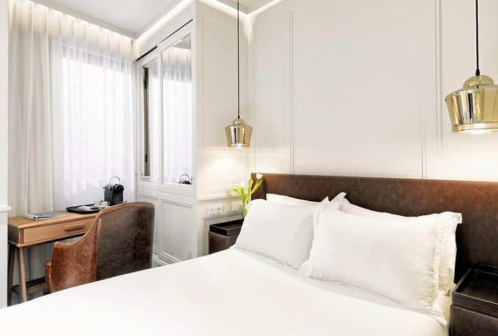 H10 Montcada Boutique Hotel - Wohnbeispiel Doppelzimmer Klassik (Zimmercodierung DB1)