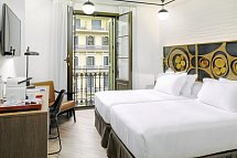 H10 Metropolitan - Wohnbeispiel Doppelzimmer Rambla (Zimmercodierung DB1)