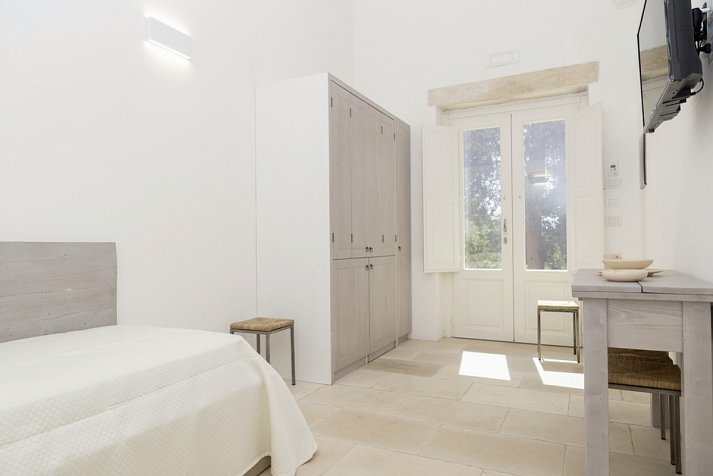Masseria Mongiò dell'Elefante - Wohnbeispiel Junior Suite/Suite (Zimmercodierungen JB1 & WB1)