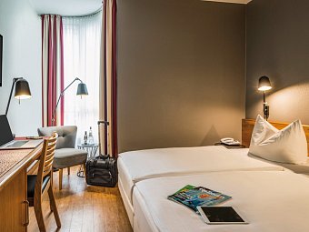Mercure Hotel Berlin Zentrum - Wohnbeispiel Doppelzimmer (Zimmercodierung DB1)