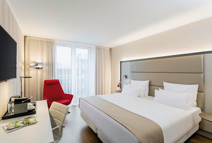 NH Collection Berlin Mitte am Checkpoint Charlie - Wohnbeispiel Doppelzimmer Superior (Zimmercodierung DS6)