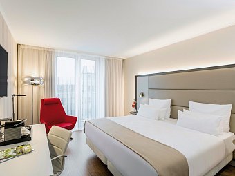 NH Collection Berlin Mitte am Checkpoint Charlie - Wohnbeispiel Doppelzimmer Superior (Zimmercodierung DS6)