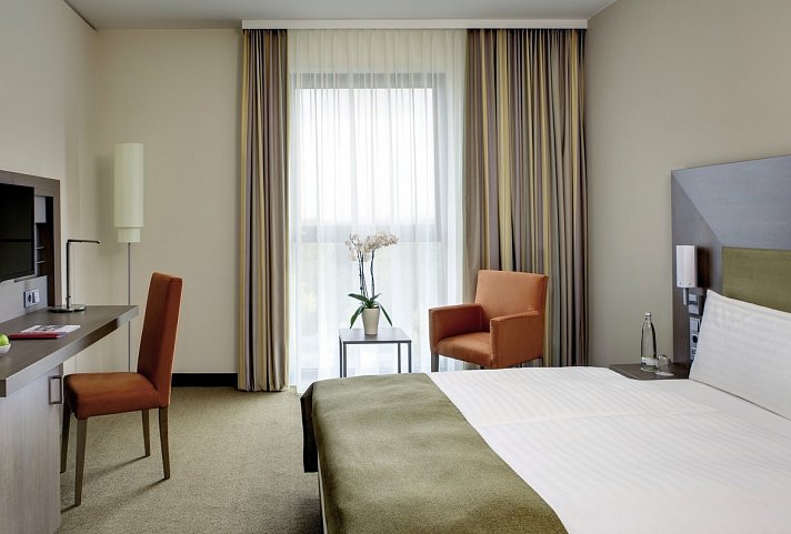 IntercityHotel Berlin Hauptbahnhof - Wohnbeispiel Doppelzimmer Standard (Zimmercodierungen DG1 & DC1)