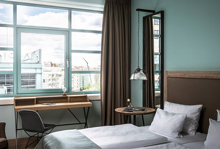 AMERON Hotel ABION Spreebogen Waterside - Wohnbeispiel Doppelzimmer Standard (Zimmercodierungen DG1 & DG3)