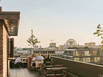 Hotel Château Royal - Dachterrasse