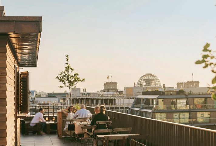 Hotel Château Royal - Dachterrasse