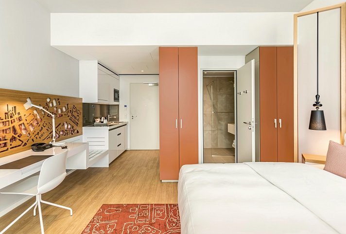 Capri by Fraser Berlin - Wohnbeispiel Studio Deluxe (Zimmercodierung SD1)