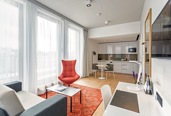 Capri by Fraser Berlin - Wohnbeispiel Studio Deluxe (Zimmercodierung SD1)