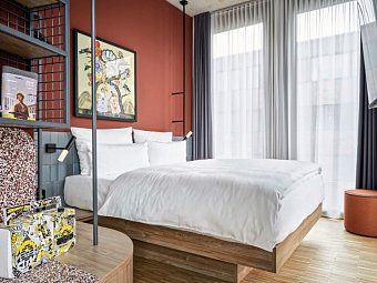 URBAN LOFT Berlin - Wohnbeispiel Doppelzimmer Urban View (Zimmercodierung DB1)