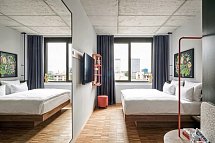 URBAN LOFT Berlin - Wohnbeispiel Doppelzimmer Urban Courtyard (Zimmercodierung DF2)