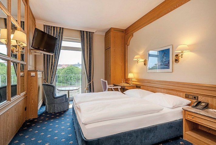 Hotel Seehof Berlin - Wohnbeispiel Doppelzimmer Standard (Zimmercodierung DG1)